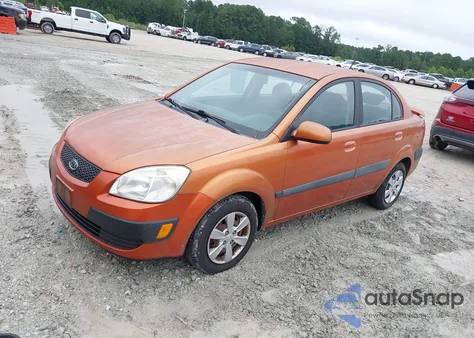 2009 Kia Rio Lx z USA, uszkodzony, nr VIN KNADE223096451359